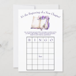 Es ist der Anfang eines neuen Kapitels! BINGO-Spie Einladung