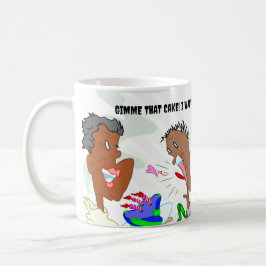 Es ist der Kuchentag! Kaffeetasse