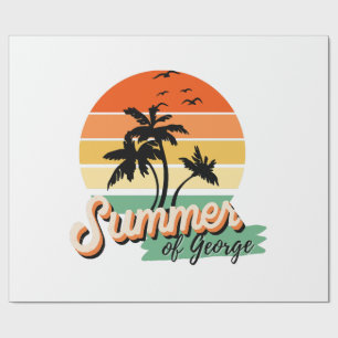 Es ist der Sommer von George Geschenkpapier