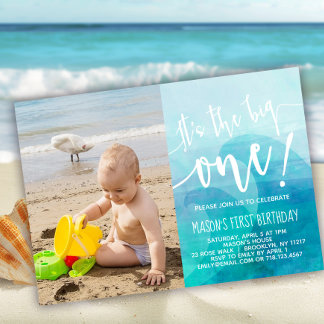 Es ist die erste Einladung zum Geburtstag der groß