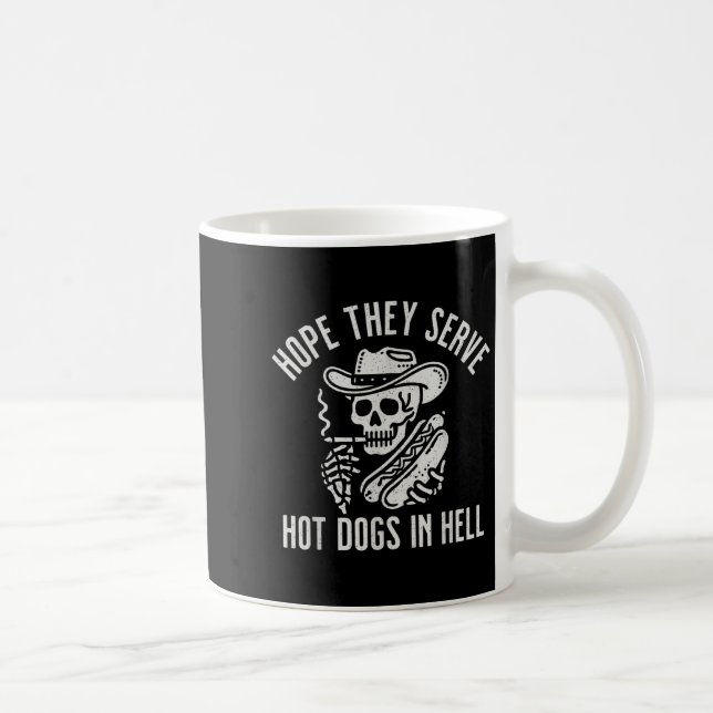 Es ist die Hoffnung, dass sie heißen Hunden in der Kaffeetasse (Rechts)
