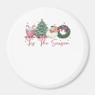 Es ist die Jahreszeit Frohe Weihnachten Süße Xmas Magnet
