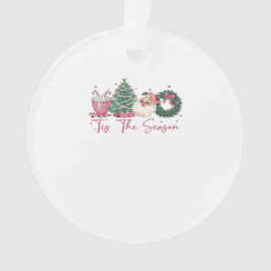 Es ist die Jahreszeit Frohe Weihnachten Süße Xmas Ornament