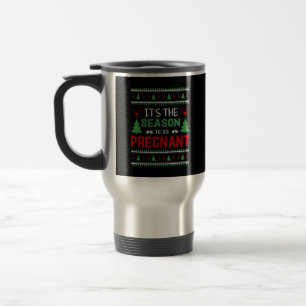 Es ist die Jahreszeit fürchterliche Weihnachten zu Reisebecher