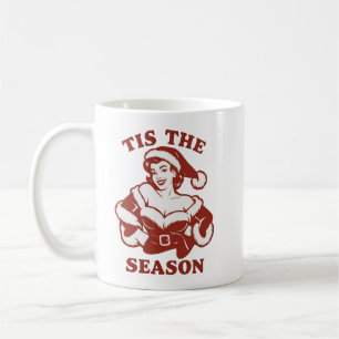 Es ist die Jahreszeit Snarky Weihnachten Sarkastis Kaffeetasse
