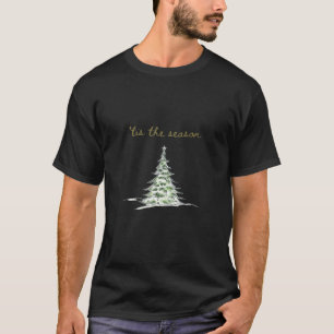 Es ist die Jahreszeit Weihnachtsbaum Debbie Groovy T-Shirt