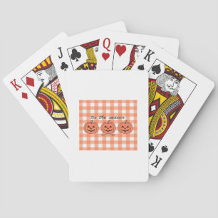 Es ist die klassische lustige Jahreszeit-Design Spielkarten