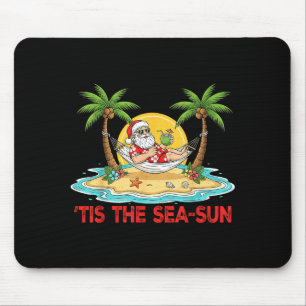Es ist die Meersonne Santa Strand Vibes Weihnachte Mousepad