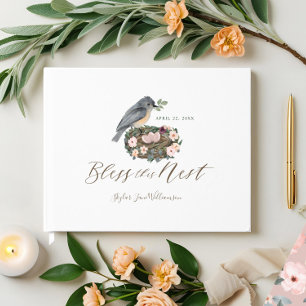 Es ist die Nestdusche eines Girl Floral Bird. Gästebuch