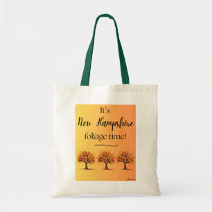 Es ist die neue Hampshire-Foliage-Zeit Tote Bag Tragetasche