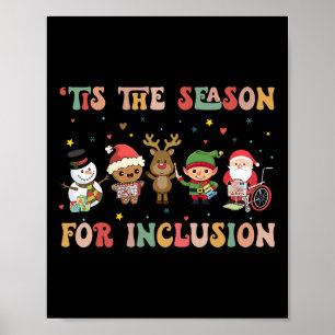 Es ist die Saison der Inklusion Ot Pt Slp Therapeu Poster