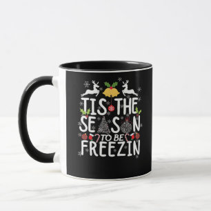 Es ist die Saison des minimalen Frosts Tasse