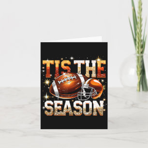 Es ist die Saison Football-Fans Helm Srts Fan Gif Karte