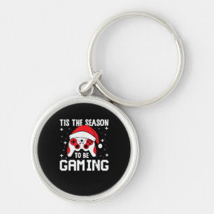 Es ist die Saison für Gaming-Weihnachten Gamer-Her Schlüsselanhänger