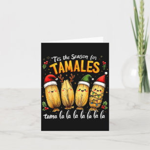 Es ist die Saison für Tamales Mexikanische Tamala  Karte