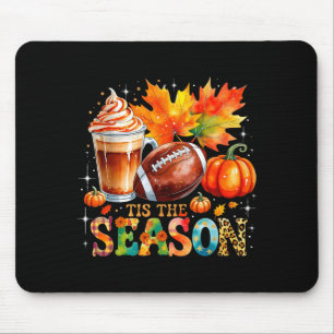 Es ist die Saison Herbst Kaffee Fußball Herbst Ges Mousepad