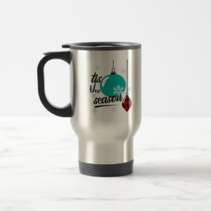 Es ist die Saison Klassisch Retro Sauber Reisebecher