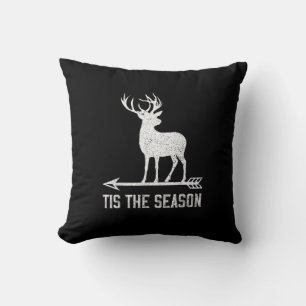 Es ist die Saison Lustiger Hirsch Jagd Kissen