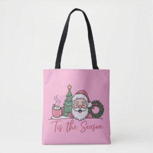 Es ist die Saison Weihnachten Süße Winter Latte Sa Tasche