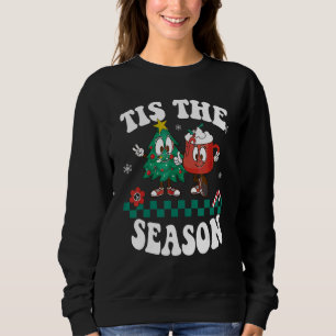 Es ist die Saison Weihnachts-Heiße Schokolade Tann Sweatshirt