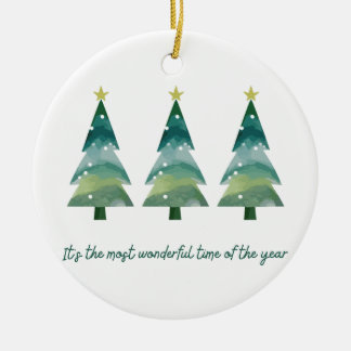 Es ist die schönste Zeit des Jahres Ornament