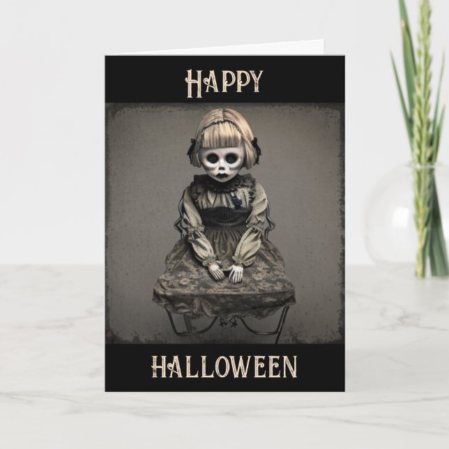 Es ist die schrecklichste Zeit des Jahres Hallowee Karte (Vorderseite)