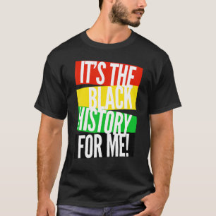 Es ist die schwarze Geschichte für mich - Schwarze T-Shirt