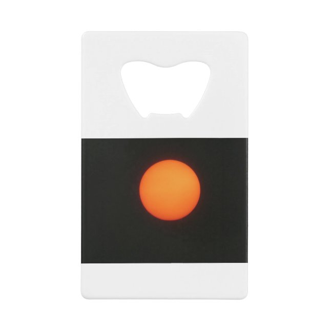 Es ist die Sonne Geldbeutel Flaschenöffner (Vorderseite)