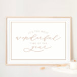 Es ist die wunderbarste Weihnachtszeit des Jahres Poster<br><div class="desc">Jeden Tag fügen wir neue Designs hinzu!</div>
