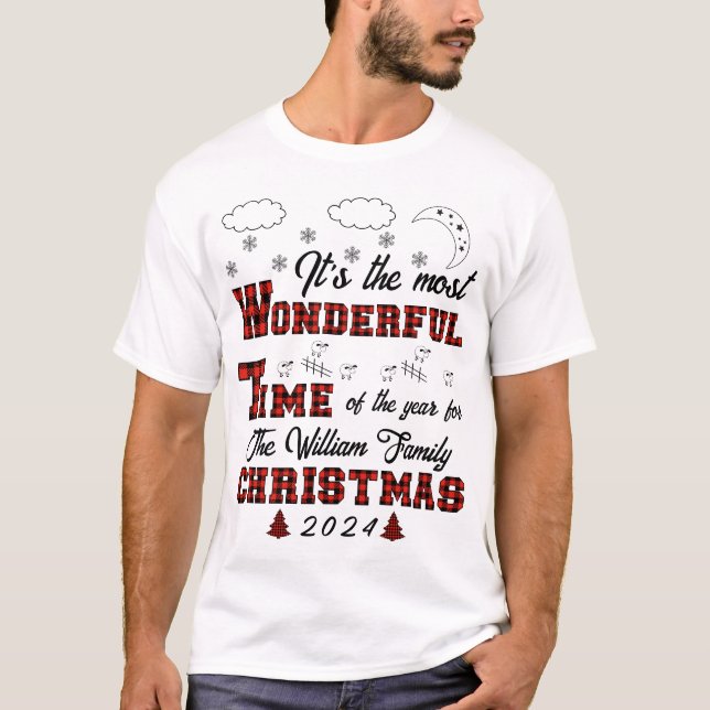 Es ist die wunderbarste Zeit des Jahres, in der es T-Shirt (Vorderseite)