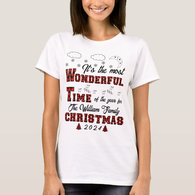 Es ist die wunderbarste Zeit des Jahres, in der es T-Shirt (Vorderseite)