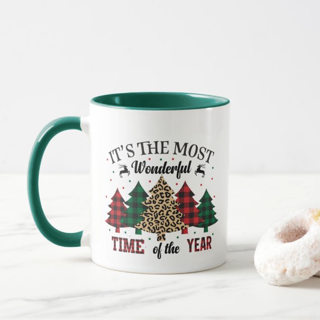Es ist die wunderbarste Zeit des Jahres Kopie Tasse (Mit Donut)