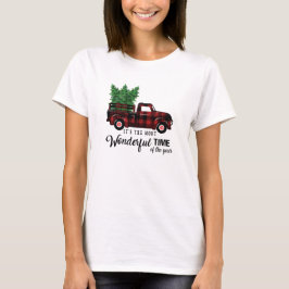 Es ist die wunderbarste Zeit des Jahres LKW T-Shirt