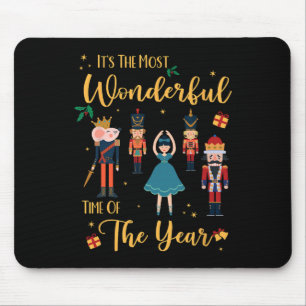 Es ist die wunderbarste Zeit des Jahres Nutcracke Mousepad