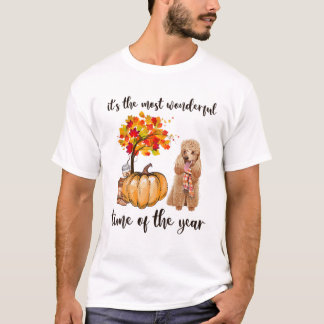 Es ist die wunderbarste Zeit des Jahres Poodle T-Shirt