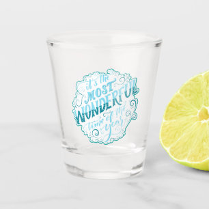 Es ist die wunderbarste Zeit des Jahres Schnapsglas