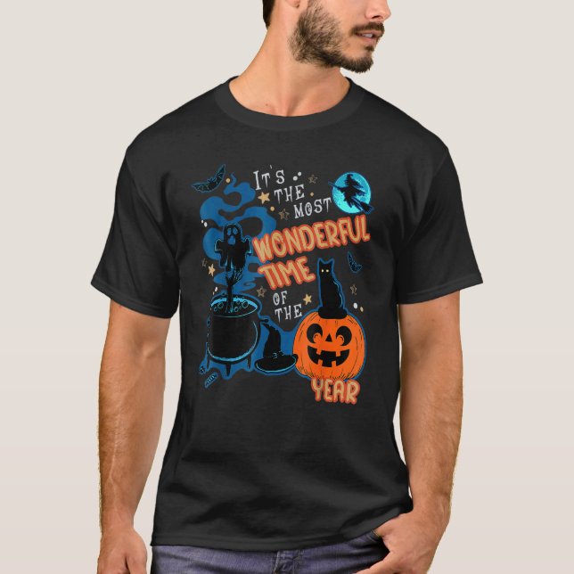Es ist die wunderbarste Zeit des Jahres Schwarze K T-Shirt (Vorderseite)