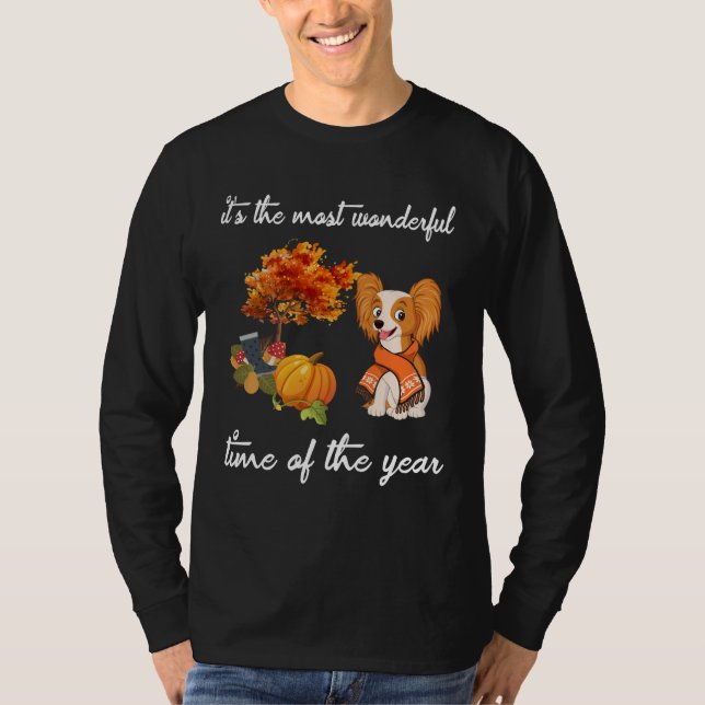 Es ist die wunderbarste Zeit des Jahres T-Shirt (Vorderseite)