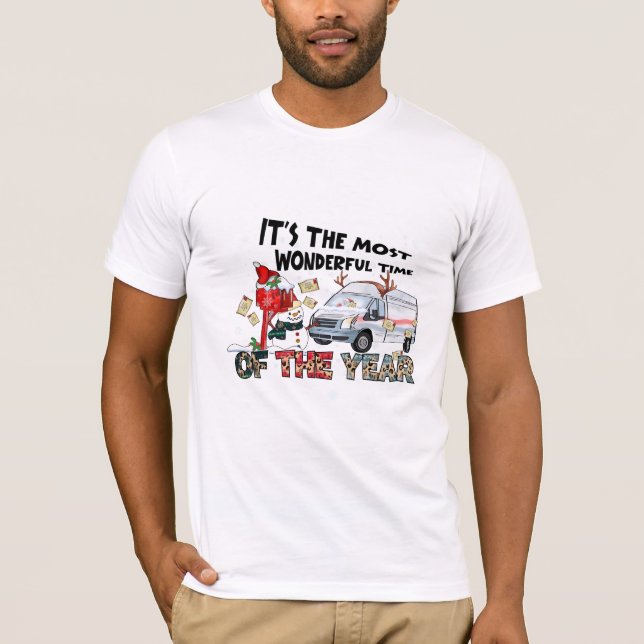 Es ist die wunderbarste Zeit des Jahres T-Shirt (Vorderseite)