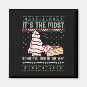 Es ist die wunderbarste Zeit des Jahres Weihnachte Magnet