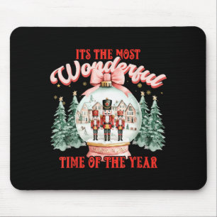 Es ist die wunderbarste Zeit des Jahres Weihnachte Mousepad