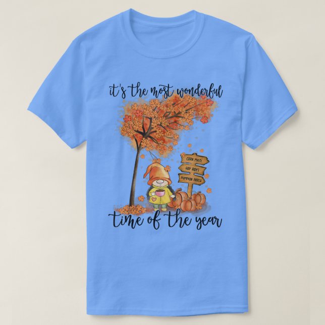 Es ist die wunderbarste Zeit des Jahres wird falle T-Shirt (Design vorne)