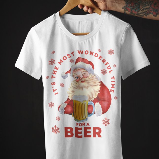 Es ist die wunderbarste Zeit für einen Weihnachtsm T-Shirt (Von Creator hochgeladen)