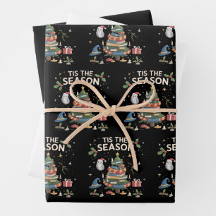 Es ist die Zauberschule Weihnachten Cozy Magic Sai Geschenkpapier Set