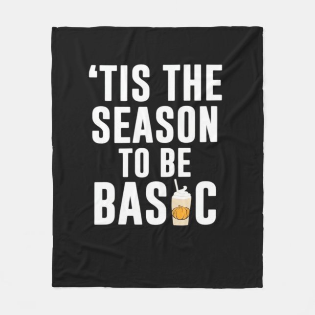 Es ist die Zeit Basic Fleecedecke (Vorderseite)