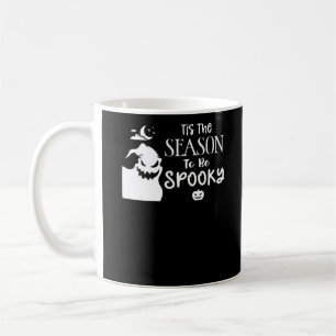 Es ist die Zeit für gruseliges Halloween Sarkastis Kaffeetasse
