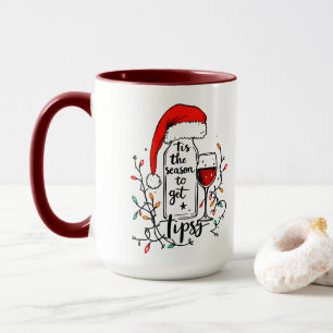 Es ist die Zeit, um betrunken zu sein Tasse