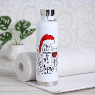 Es ist die Zeit, um betrunken zu sein Trinkflasche