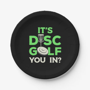 Es Ist Disc Golf In Ihnen Pappteller