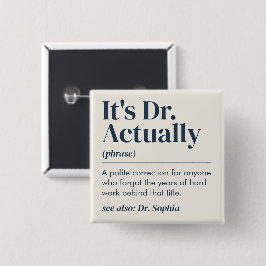Es ist Dr. Eigentlich Definition PhD Abschluss ind Button